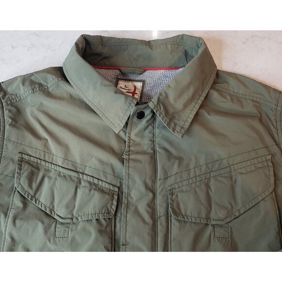 RELWEN Utility Field Jacket Combat Military Inspired Green Men's Size Large - Picture 3 of 16